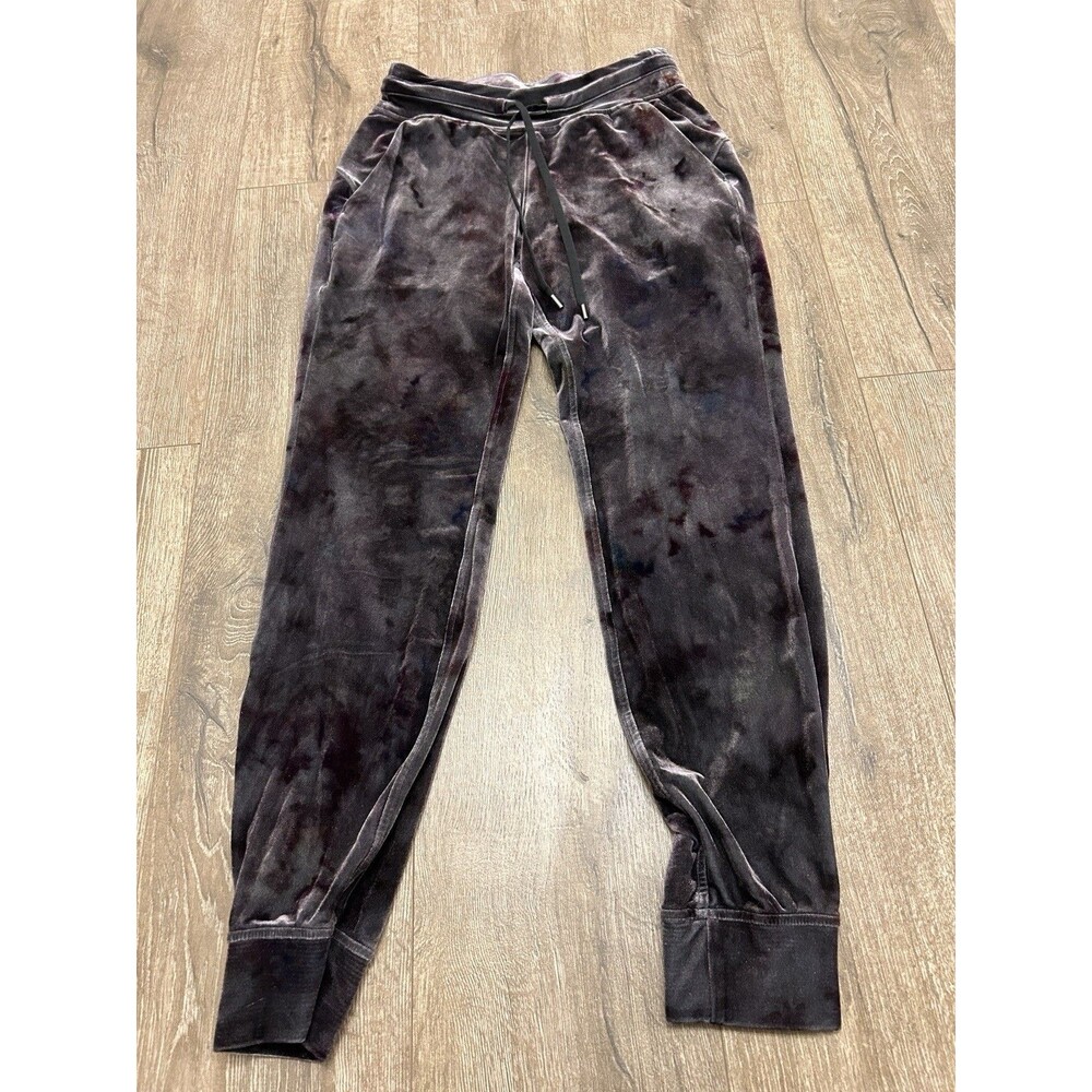 Lululemon Velour Joggers Drawstring Sweatpants Size 4